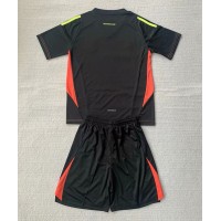 Echipament fotbal Germania Portar Tricou Acasa European 2024 pentru copii maneca scurta (+ Pantaloni scurti)